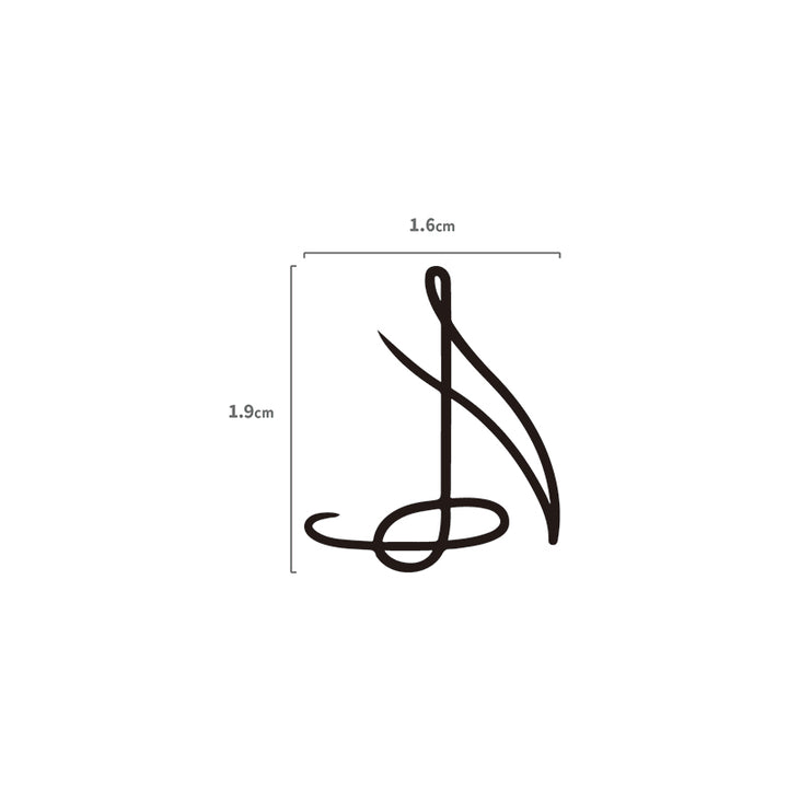 Lineart Musiknote