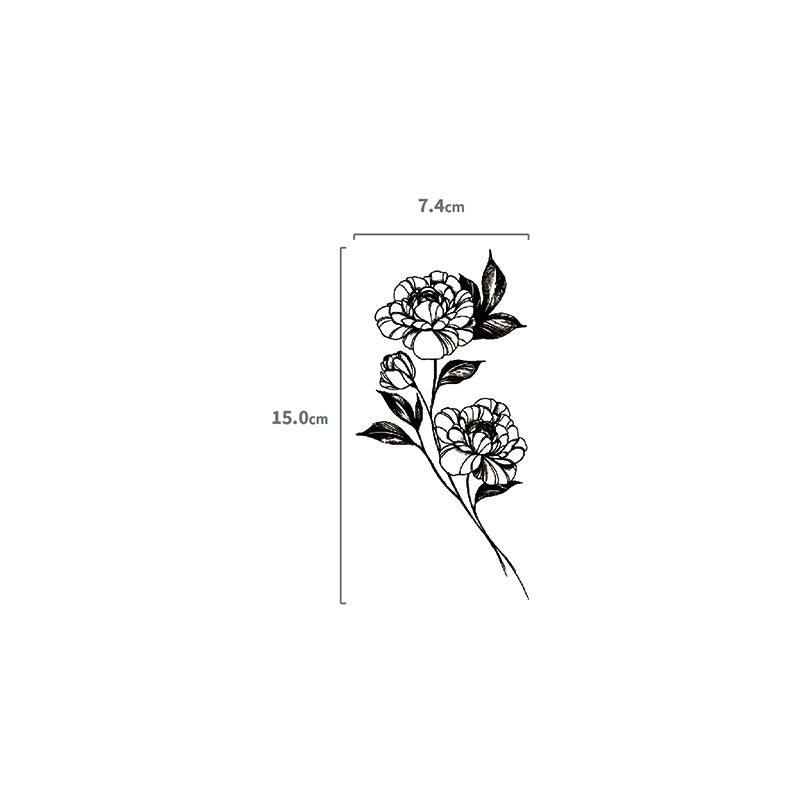 Lineart Blumen 2
