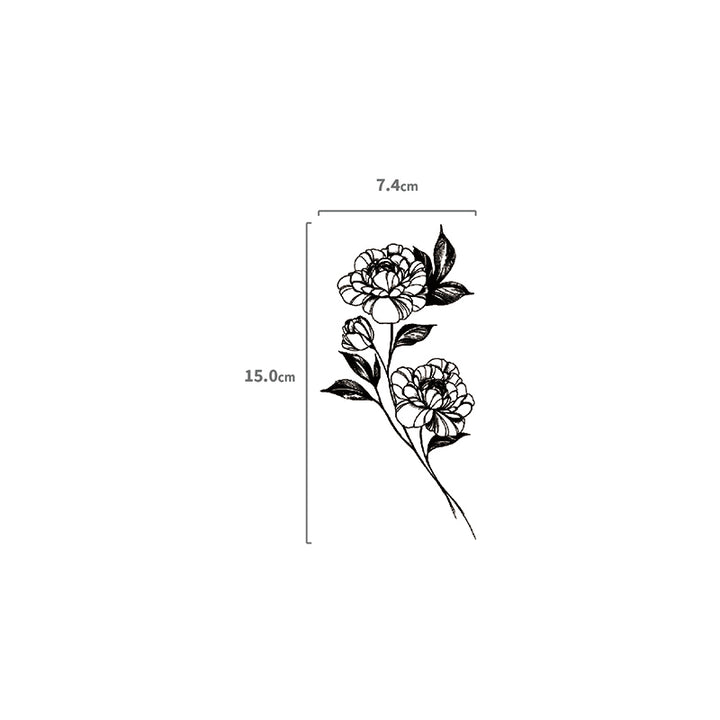 Lineart Blumen 2