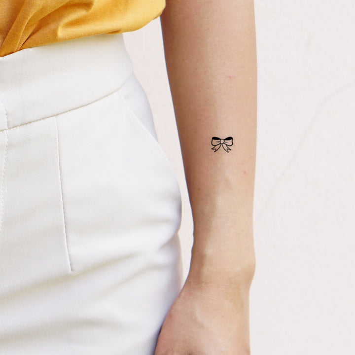 Kleine Schleife Temporäres Tattoo