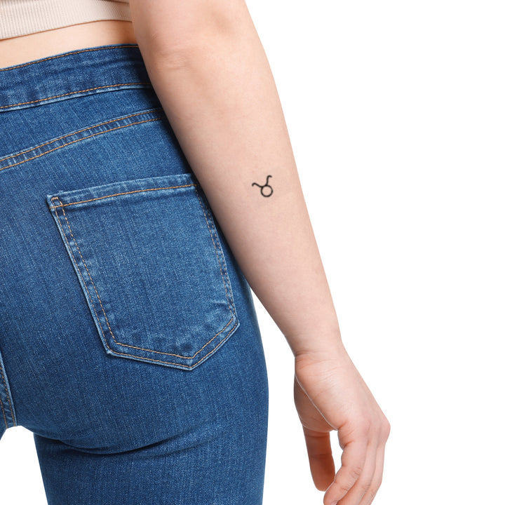 Sternzeichen Stier Temporäres Tattoo